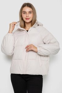 Куртка женская демисезонная AGER Светло-бежевый 244R2025-5 XXL (113181_825484)