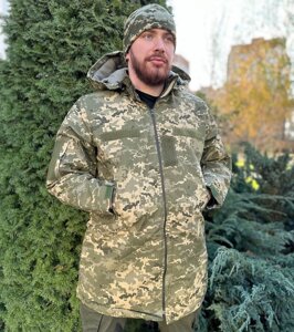 Бушлат зимний мужской No Brand 2XL Камуфляж