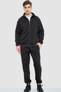 Спортивный костюм мужской на флисе Ager XXXL Черный 244R967 (110360_815654)