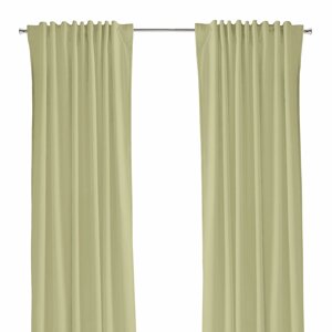 Штори на кухню та кімнату OLIVE 2шт Cosas Оливка 180х270 см