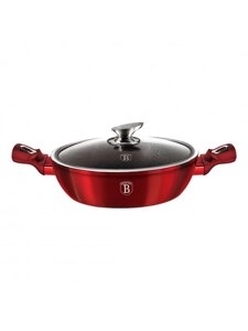 Сотейник 28 см Berlinger Haus Metallic Line Burgundy Edition (BH-1263N)