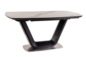 Стіл обідній Signal Armani Ceramic 90X160(220) см Білий (ARMANIBC160)
