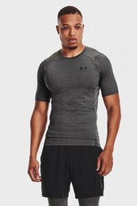 Футболка Under Armour HG Armour Comp SS Сірий Чоловік S (1361518-090)