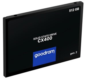 SSD накопичувач Goodram CX400 512GB GEN. 2 SATAIII TLC (SSDPR-CX400-512-G2) (6613182)