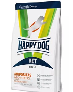 Сухий дієтичний корм Happy Dog VET Diet Adipositas для собак із надмірною вагою 1 кг (60351)