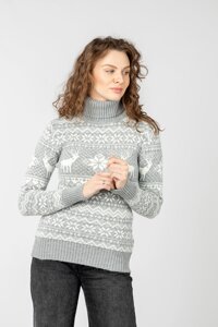 Жіночий светр One Size сірий Gerekli ЦБ-00233522
