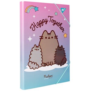 Папка для праці YES A4 Pusheen 32х23х4 см Різнокольоровий (500236)