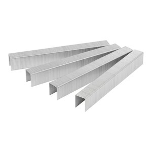 Скоби загартовані для пневмостеплера WERTVOLL 80 16 мм/12.8х0.95 мм 10000 шт Gray (FX-2316)