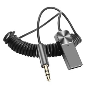 Ресивер автомобільний Pix-Link Bluetooth AUX B27 Black (16150-hbr)