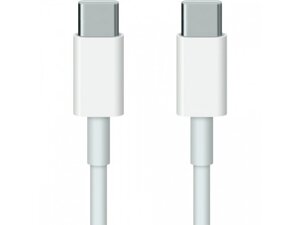 Кабель заряджання для iPhone Type-C to Type-C Apple Series AAA Class USB-C Charge Cable 1 m Білий