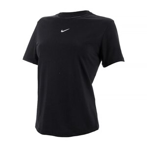 Жіноча Футболка Nike W NSW TEE ESSNTL CREW LBR Чорний L (7dDX7904-010 L)