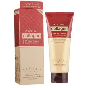 Пілінг-гель із колагеном 3W Clinic Collagen Crystal Peeling Gel 180 мл (8809445612012)