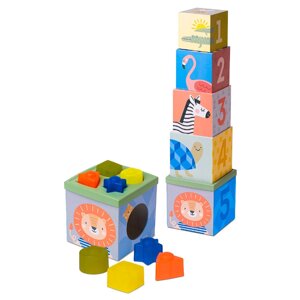 Пірамідка сортер Taf Toys Африка DD659830