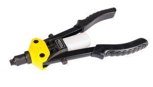 Пістолет для заклепок дворучний MASTERTOOL ПРОФІ 300 мм CrMo Black and Yellow (21-0710)