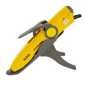 Пістолет клейовий MASTERTOOL Крапля-Стоп ручка Ø 7,2 мм 70Вт/220В/50Гц 4,5 г/хв LED-індикатор Gray and Yellow (42-0516)