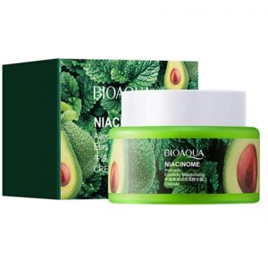 Поживний крем для обличчя BIOAQUA Niacinome Avocado Elasticity Moisturizing Cream із екстрактом авокадо 50 мл