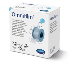 Пластир фіксує із прозорої плівки Paul Hartmann Omnifilm 2,5 см х 9,2 м