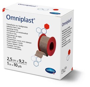 Пластир фіксуючий текстильний Paul Hartmann Omniplast 2,5 см х 9,2м
