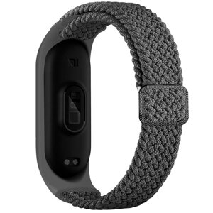 Плетений ремінець Elastic Adjustment Xiaomi Mi Band 7/6/5/4/3 Grey