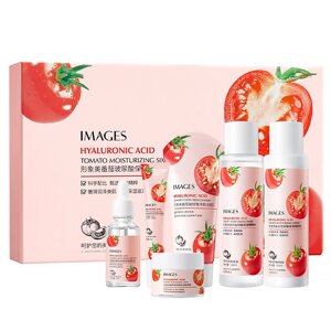 Подарунковий набір Images Hyaluronic Acid Tomato Moisturizing 6в1