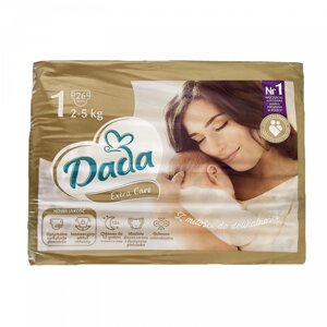 Підгузки Dada Extra Care 1 2-5 кг 26 шт