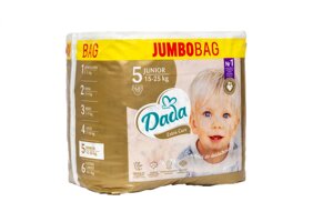 Підгузки Dada Extra Care Jumbo Bag Розмір 5 Junior 15-25 кг 68 шт