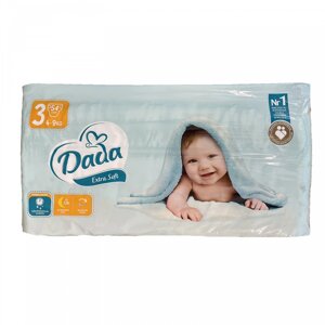 Підгузки Dada Extra Soft 3 Midi 4 – 9 кг 54 шт