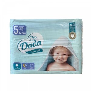 Підгузки Dada Extra Soft 5 junior 15-25 кг 42 шт.