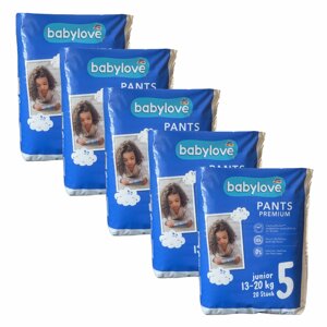 Підгузки-трусики Babylove Premium 5 junior (13-20 кг) 100 шт