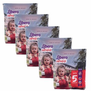 Підгузки-трусики Libero UP&GO 5 Junior (10-14 кг) 120 шт