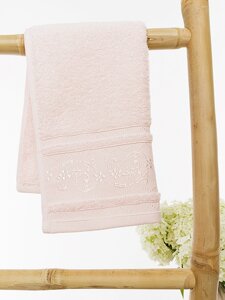 Рушник махровий 30*50 cestepe BERIL рожевий LUX cotton цб-00220994