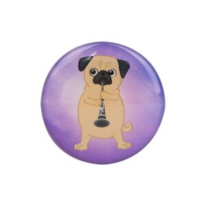 Попсокет тримач-підставка для смартфона ANCHOR PopSocket Circle Pug 07 Різнокольоровий