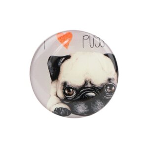 Попсокет тримач-підставка для смартфона ANCHOR PopSocket Circle Pug 08 Різнокольоровий