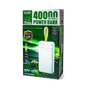 Повір банк Remax Power Bank 40000 mAh White (2057094893)