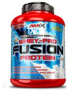 Протеїн Amix Nutrition Whey-Pro FUSION 2300 g /77 servings/ Peanut Choco Caramel