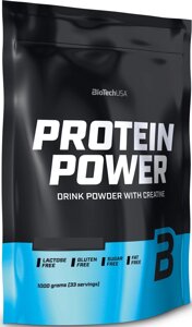 Протеїн BioTechUSA Protein Power 1000 g /33 servings/ Chocolate