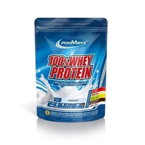 Протеїн IronMaxx 100% Whey Protein 500 g /10 servings/ Hazelnut