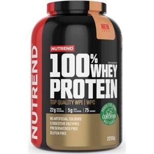 Протеїн Nutrend 100% Whey Protein 2250 g /75 servings/ Caramel Latte