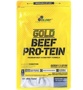 Протеїн Olimp Nutrition Gold Beef Pro-Tein 700 g /20 servings/ Cookies Cream