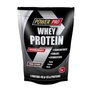 Протеїн Power Pro Whey Protein 1000 g /25 servings/ Ваніль