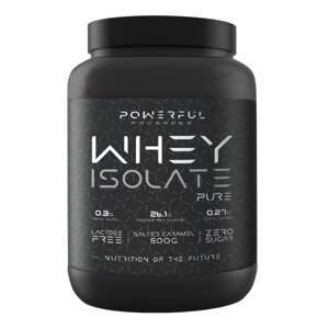 Протеїн Powerful Progress Whey Isolate 500 g /16 servings/ Salted caramel