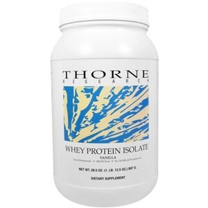 Протеїн Thorne Research Whey Protein Isolate 807 g /27 servings/ Vanilla