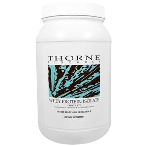 Протеїн Thorne Research Whey Protein Isolate 876 g /30 servings/ Chocolate