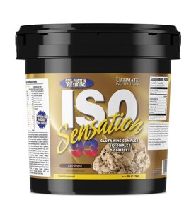 Протеїн Ultimate Nutrition Iso Sensation 93 2270 g /71 servings/ Cafe Brazil