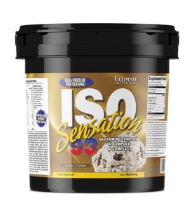 Протеїн Ultimate Nutrition Iso Sensation 93 2270 g /71 servings/ Cookies Cream