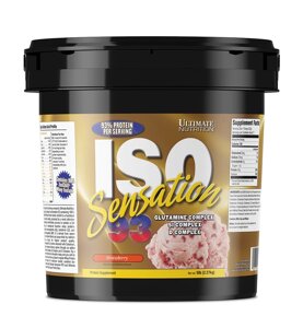 Протеїн Ultimate Nutrition Iso Sensation 93 2270 g /71 servings/ Strawberry