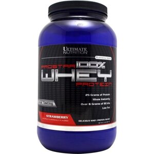 Протеїн Ultimate Nutrition Prostar 100% Whey Protein 907 g /30 servings/ Strawberry