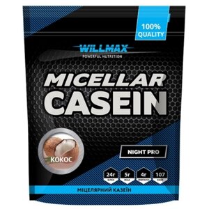 Протеїн Willmax Micellar Casein 900 g /30 servings/ Coconut