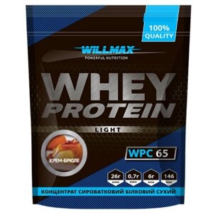 Протеїн Willmax Whey Protein 65 1000 g /25 servings/ Cream Brulee