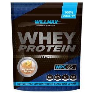 Протеїн Willmax Whey Protein 65 1000 g /25 servings/ Peach Yogurt